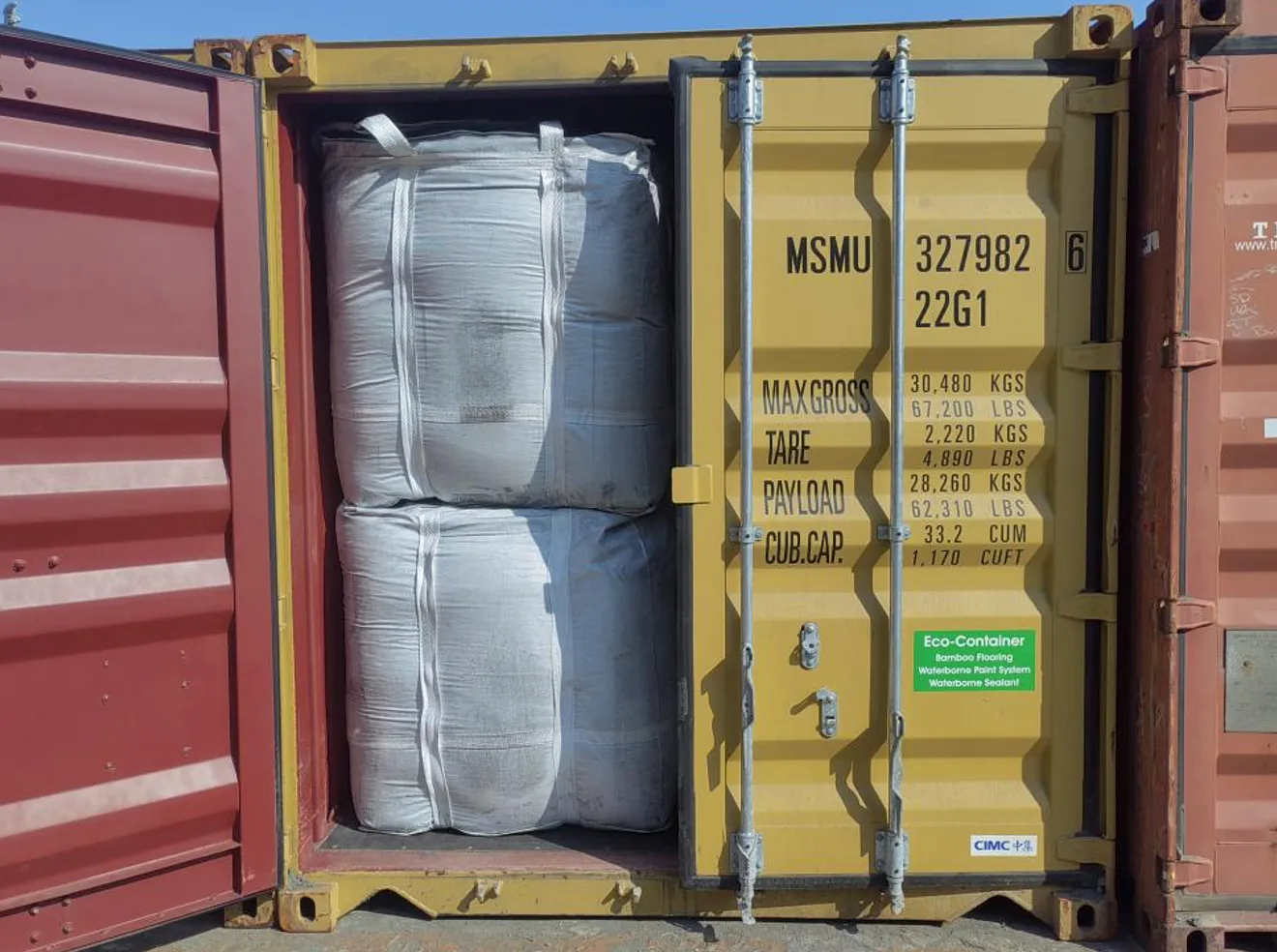 Bulk ship at Tianjin port for CAC/GPC export