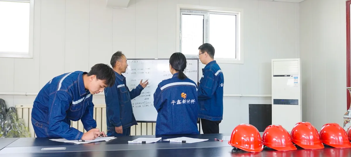 Workshop training on production processes