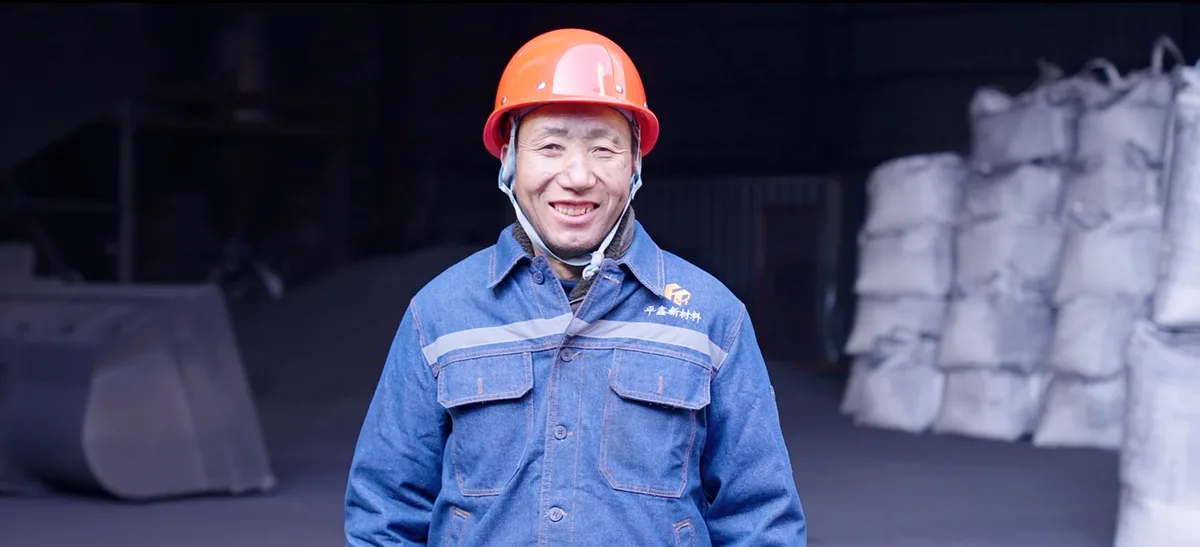 Worker at warehouse operations